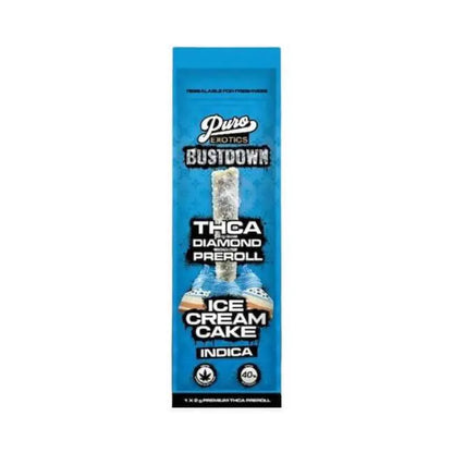 Puro Exotics Bustdown THC-A Diamond Preroll 2gm - Smoke empire