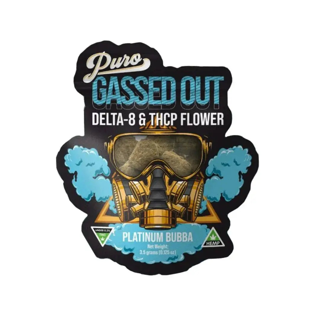 Puro Gassed Out Delta-8 & THCP Flower 3.5gm - Smoke empire