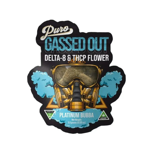 Puro Gassed Out Delta-8 & THCP Flower 3.5gm - Smoke empire