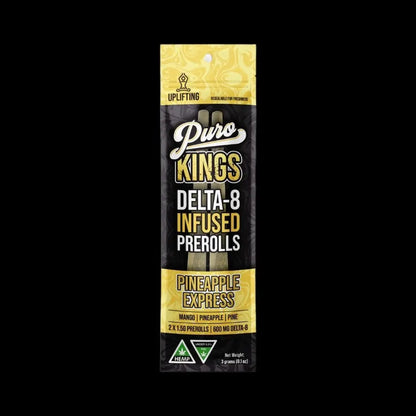 Puro Kings Delta-8 Infused Prerolls 3G 2-Pack - Smoke empire
