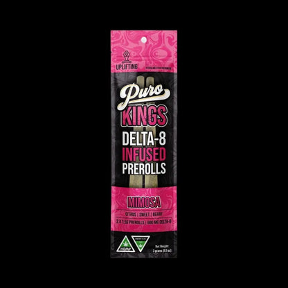 Puro Kings Delta-8 Infused Prerolls 3G 2-Pack - Smoke empire