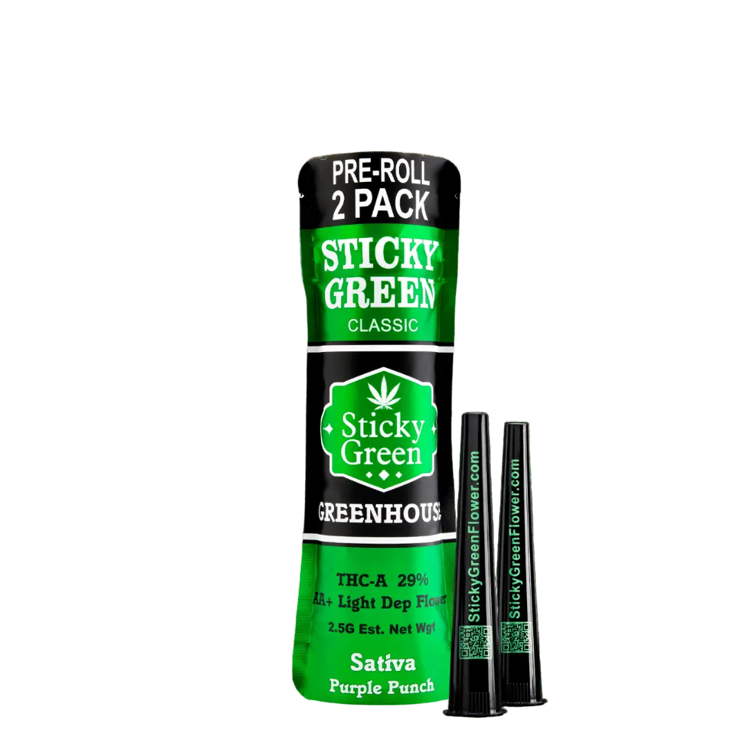 Purple Punch Green House Pre Rolls (Sativa) - Smoke empire