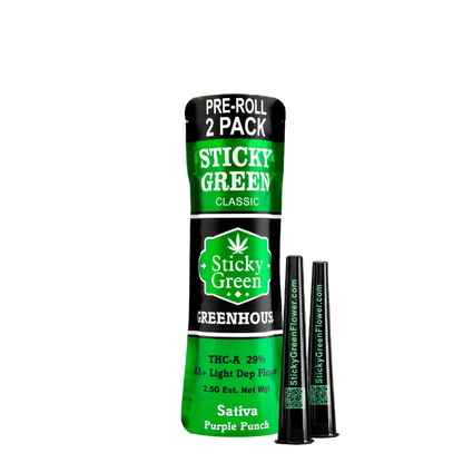 Purple Punch Green House Pre Rolls (Sativa) - Smoke empire