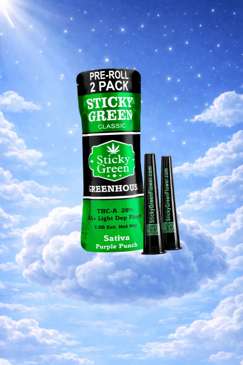 Purple Punch Green House Pre Rolls (Sativa) - Smoke empire