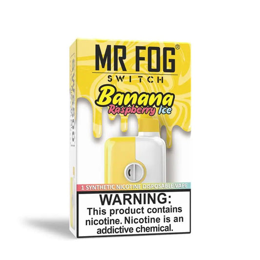 RASPBERRY BANANA ICE - MR FOG SWITCH 5500 PUFFS - Smoke empire