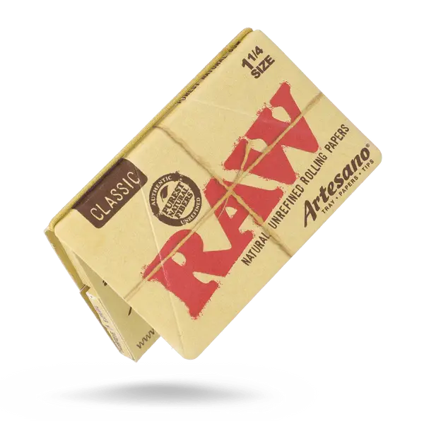 Raw - Artesano Organic 1 1/4 Paper - 15 Count Per Box - Smoke empire