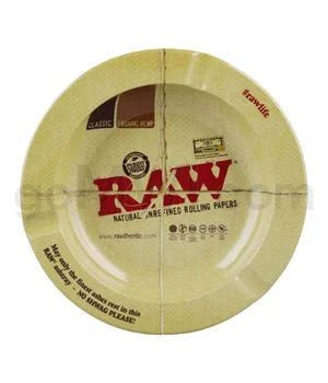 Raw Ashtray Metal - Small Round 5.5' - Smoke empire