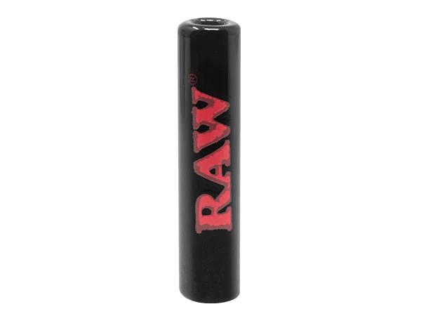 Raw Black Glass Tips - Single or 50 Pack Jar - Smoke empire