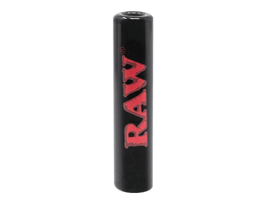 Raw Black Glass Tips - Single or 50 Pack Jar - Smoke empire