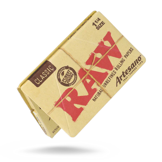 Raw - Artesano Organic 1 1/4 Paper - 15 Count Per Box Single Pack