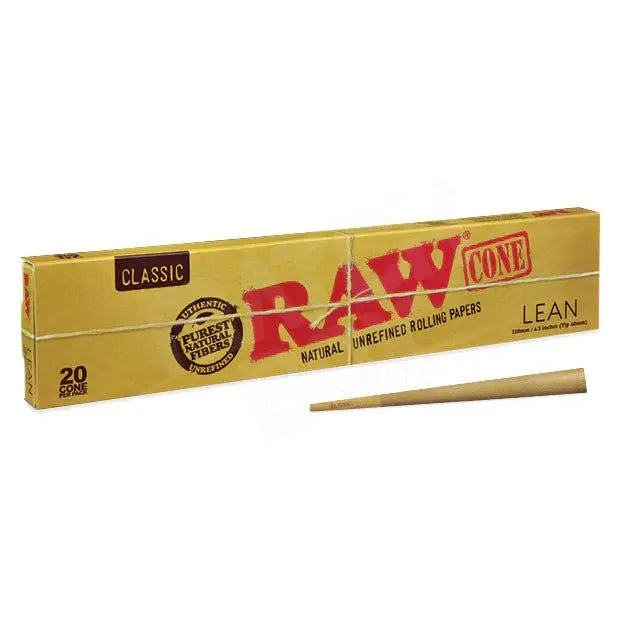Raw Classic Lean Cone 110 mm - 40 mm Tip - Smoke empire