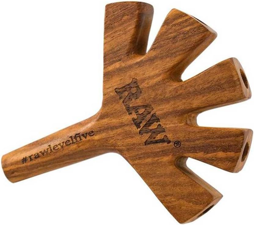 Raw Five On It Cig Holder Wooden - Smoke empire