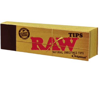 Raw Natural Unrefined Tips - 1 Book or Box of 50 Books - Smoke empire