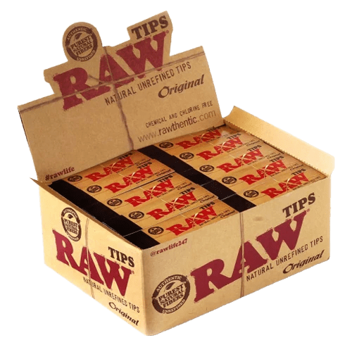 Raw Natural Unrefined Tips - 1 Book or Box of 50 Books - Smoke empire