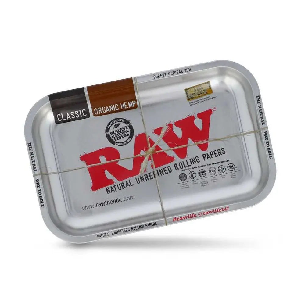 Raw Classic Organic Hemp Rolling Tray - Smoke empire