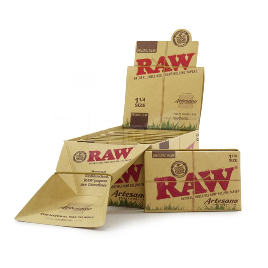 Raw Organic Artesano Tray + Papers + Tips - 1 1/4 Default Title