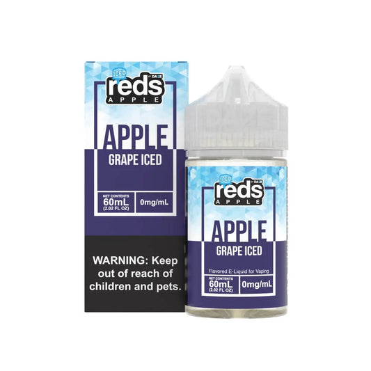 Reds Apple Grape Iced 60mL eJuice - Smoke empire