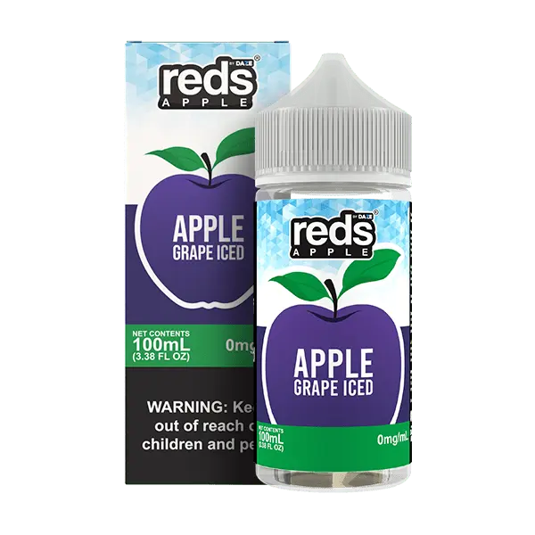 Reds Apple Grape Iced eJuice - Smoke empire