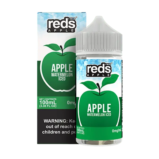 Reds Apple Watermelon Iced eJuice - Smoke empire