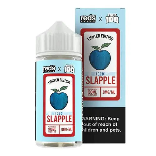 Reds x Keep It 100 Iced Slapple eJuice - Smoke empire