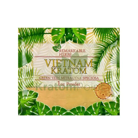 Remarkable Herbs Kratom Powder 1oz Vietnam - Smoke empire