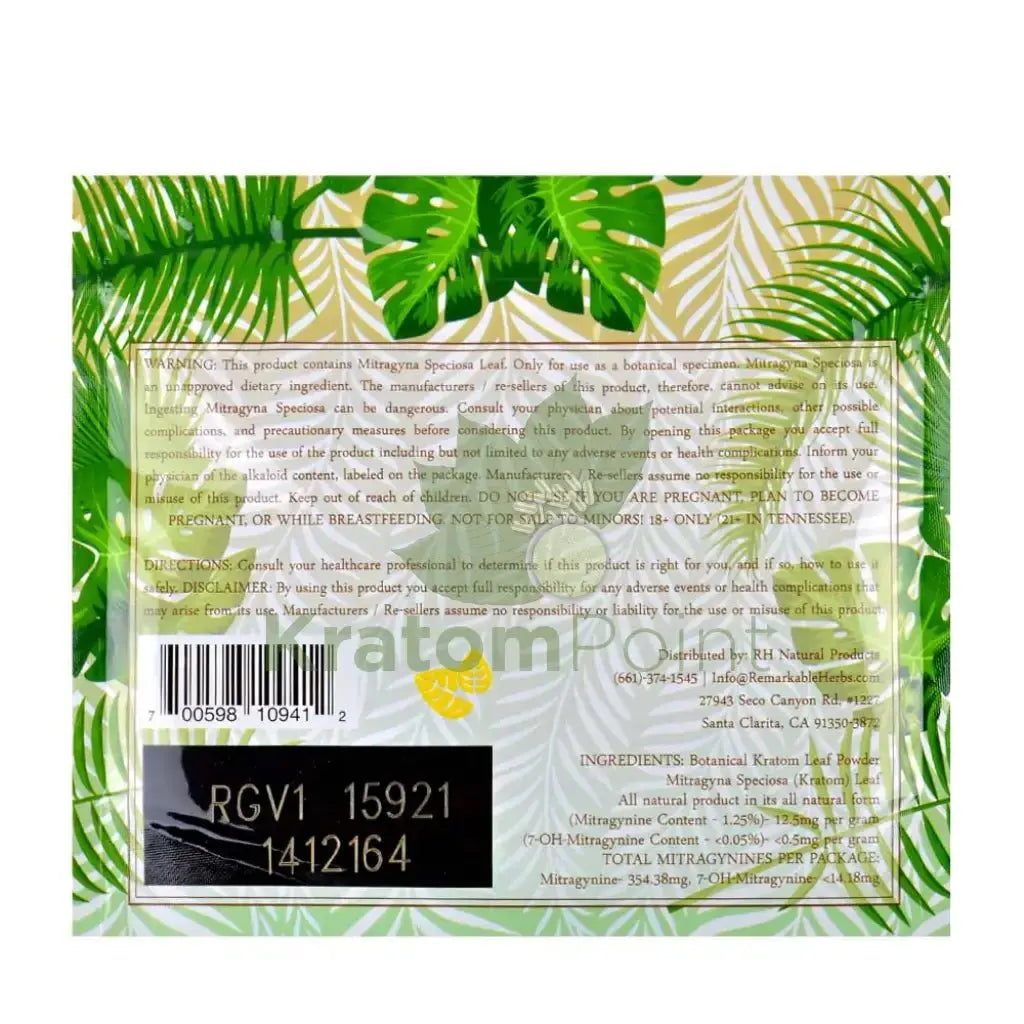 Remarkable Herbs Kratom Powder 1oz Vietnam - Smoke empire