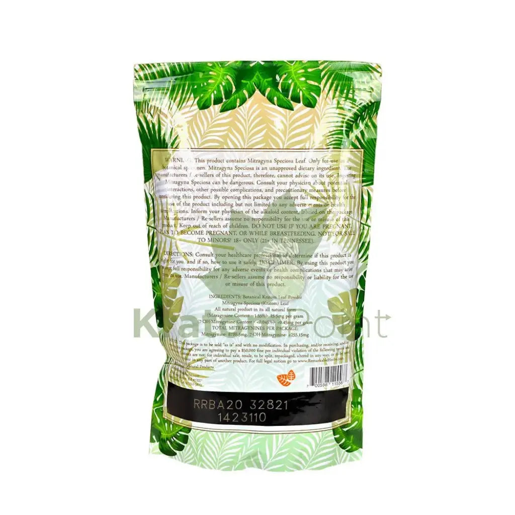 Remarkable Herbs Kratom Powder 20oz Bali - Smoke empire
