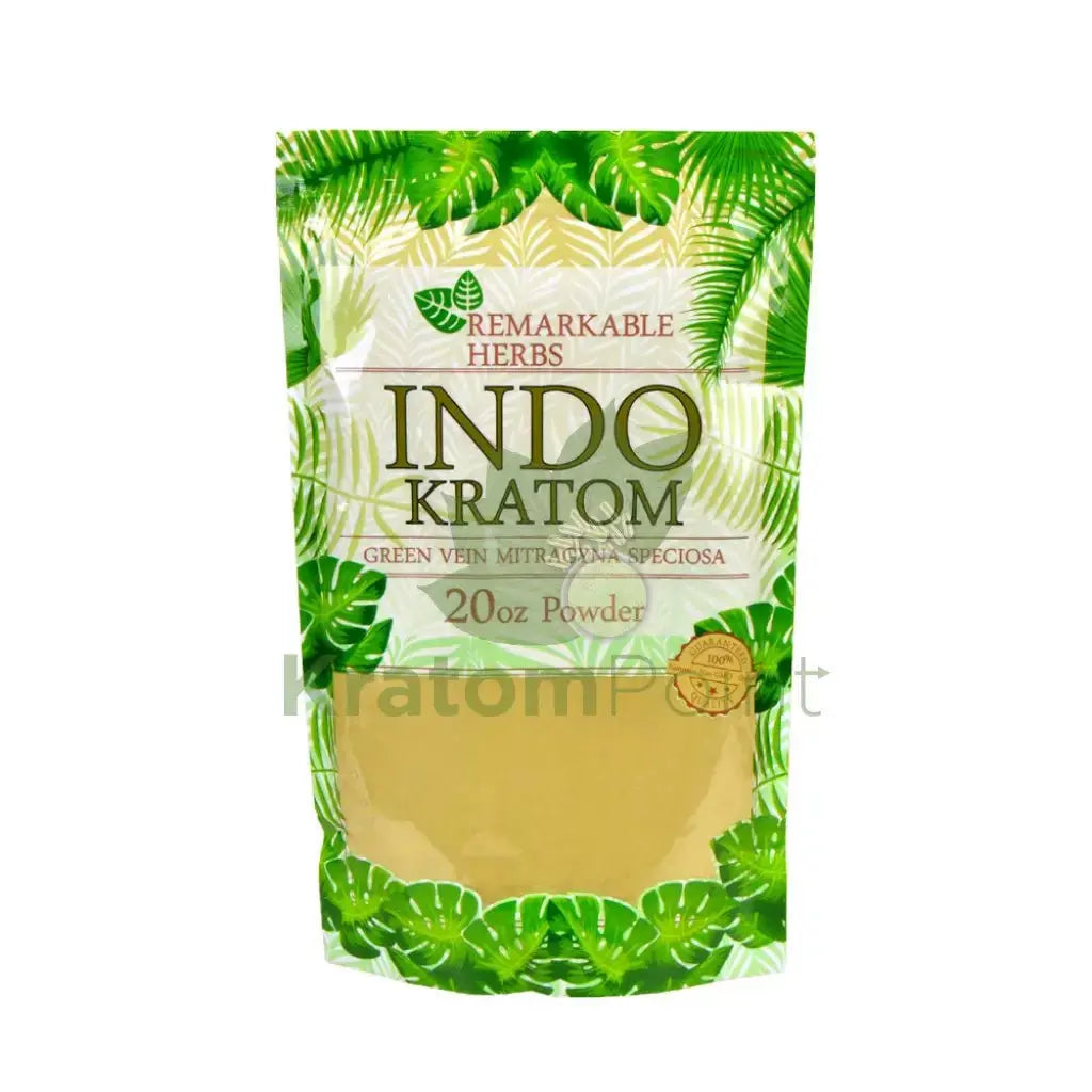 Remarkable Herbs Kratom Powder 20oz Indo - Smoke empire