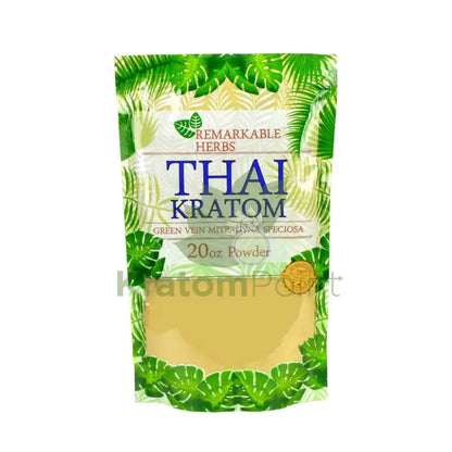 Remarkable Herbs Kratom Powder 20oz Thai - Smoke empire