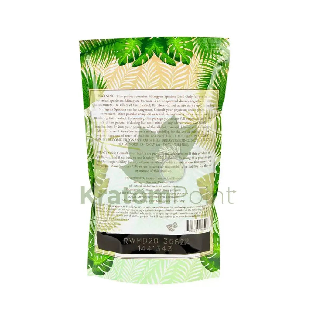 Remarkable Herbs Kratom Powder 20oz White Maeng Da - Smoke empire