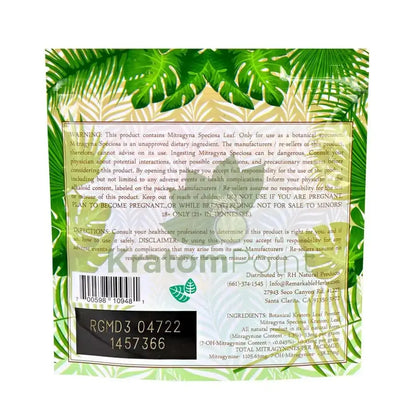 Remarkable Herbs Kratom Powder 3oz Green Maeng Da - Smoke empire