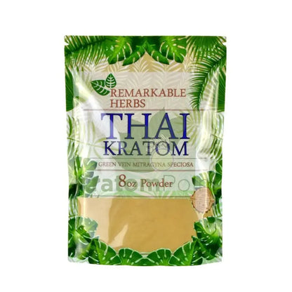 Remarkable Herbs Kratom Powder 8oz Thai - Smoke empire