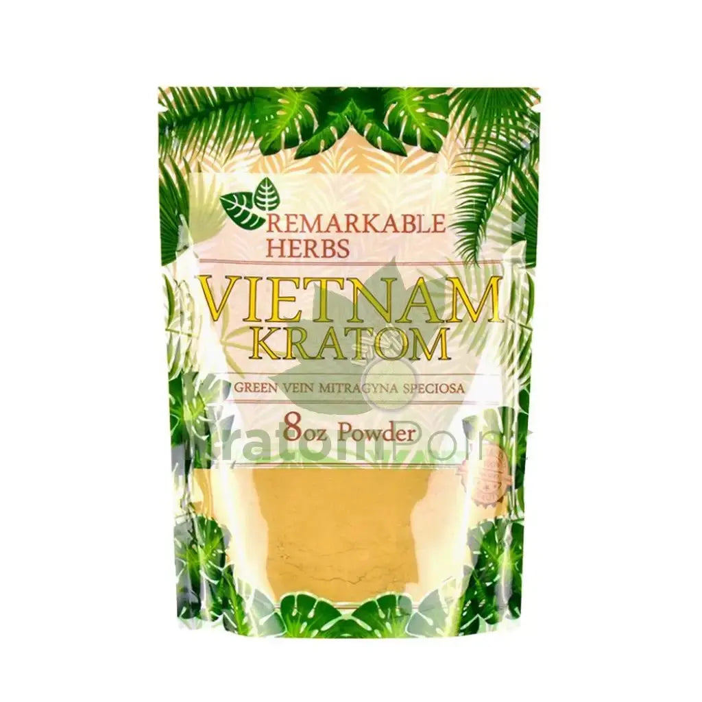 Remarkable Herbs Kratom Powder 8oz Vietnam - Smoke empire