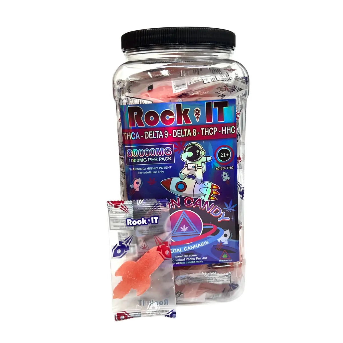 Rock It THCA Gummies 1000mg - Smoke empire