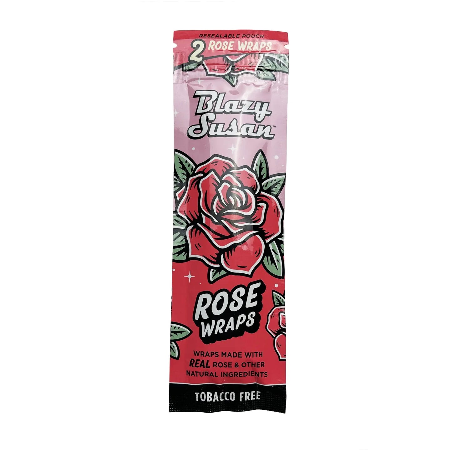 Blazy Susan Wraps Tobacco Free, Nicotine Free - Rose Wraps - Smoke empire