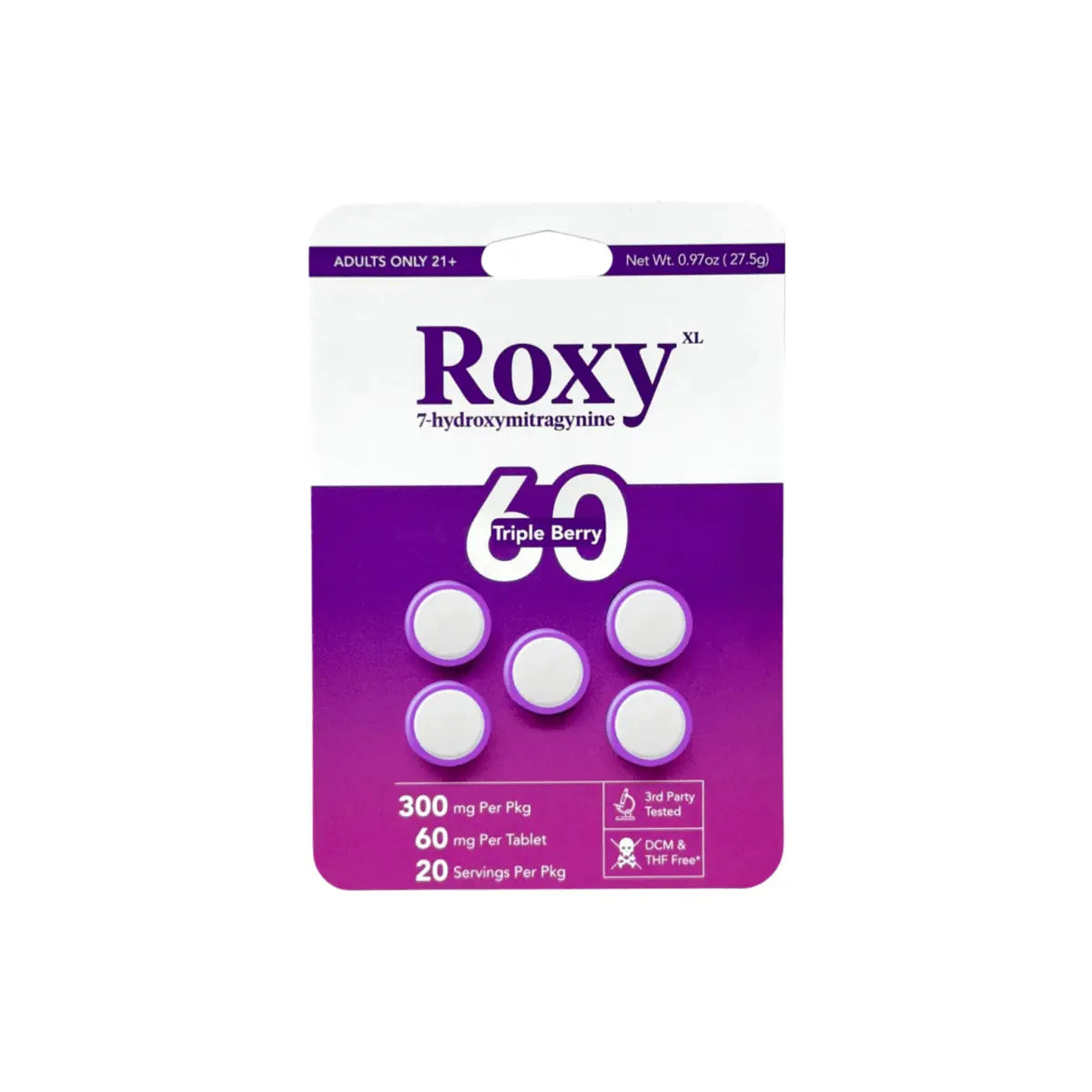 Roxy 7-OH 60mg Tablets 5ct - Smoke empire