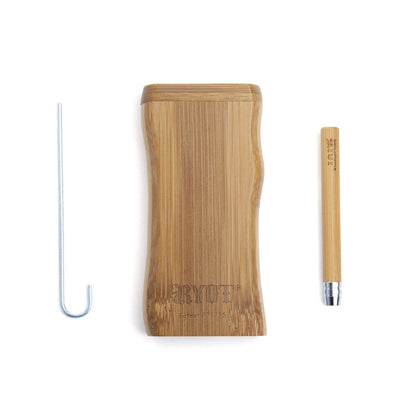 RYOT Wooden Dugout Box w/Matching One-Hitter - Bamboo - Smoke empire