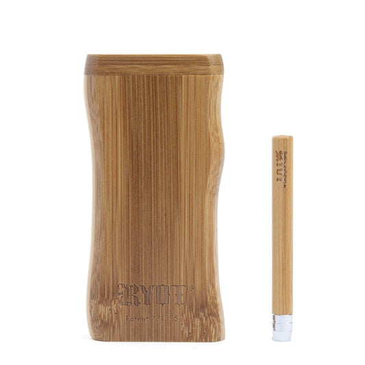 RYOT Wooden Dugout Box w/Matching One-Hitter - Bamboo - Smoke empire