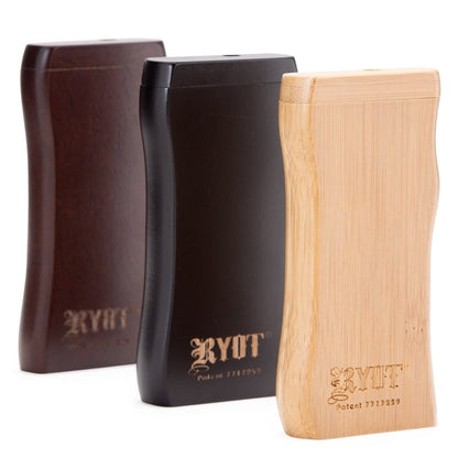 RYOT Wooden Dugout Box w/Matching One-Hitter - Black - Smoke empire