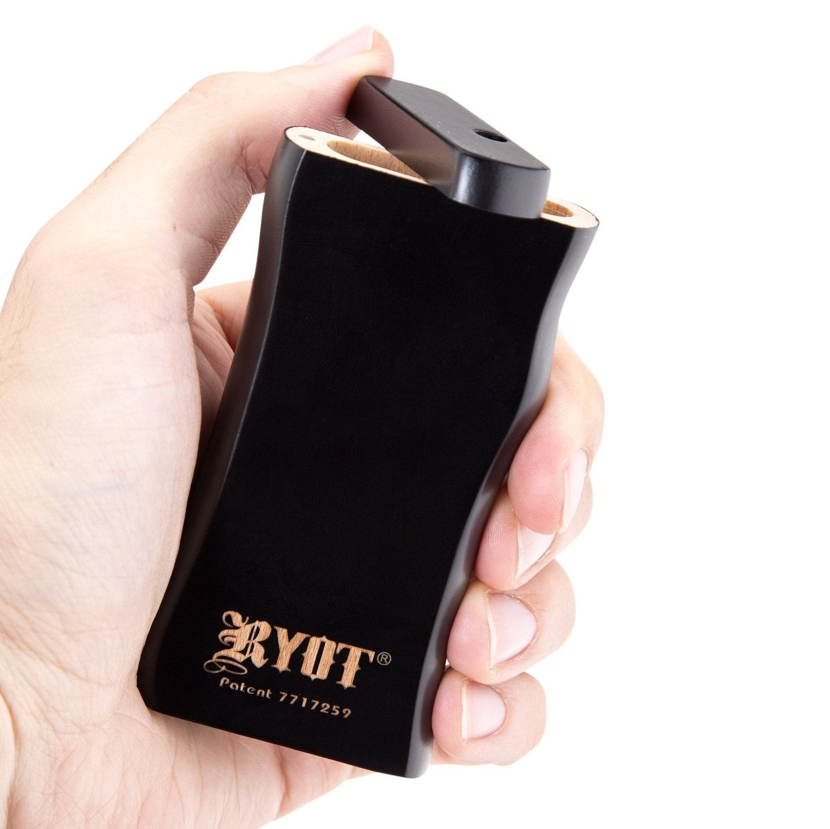 RYOT Wooden Dugout Box w/Matching One-Hitter - Black - Smoke empire