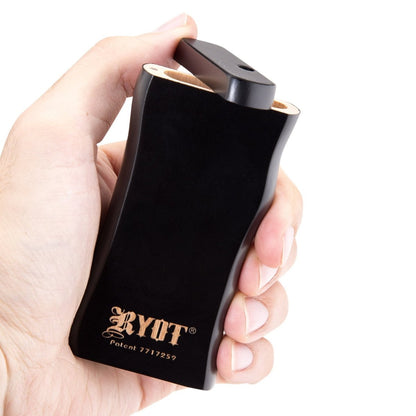 RYOT Wooden Dugout Box w/Matching One-Hitter - Black - Smoke empire