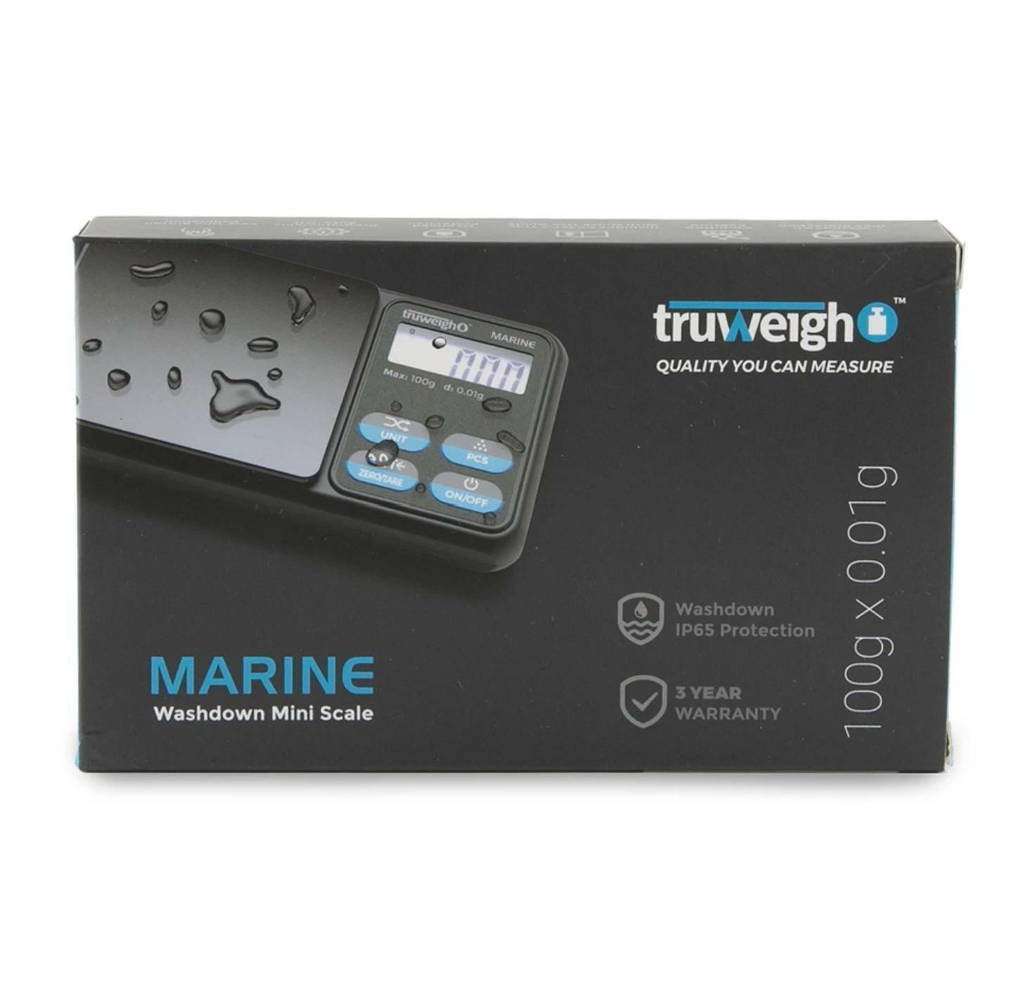 Truweigh Marine Mini Scale - 100g X 0.01g - Smoke empire