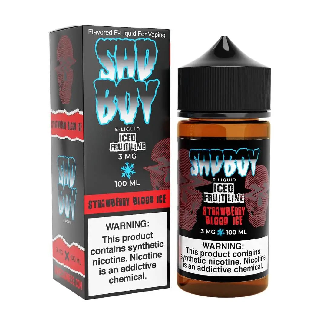 Sadboy Fruit Line Strawberry Blood Ice eJuice - Smoke empire