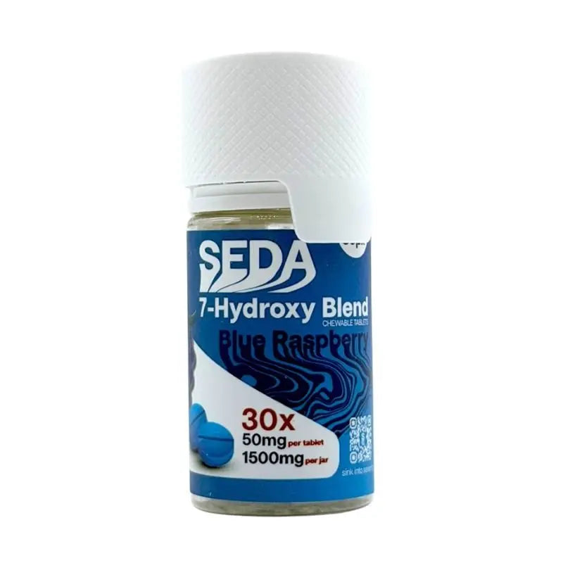 SEDA 7-HYDROXY BLEND CHEWABLE TABLETS 30CT 50MG PER TABLET - Smoke empire