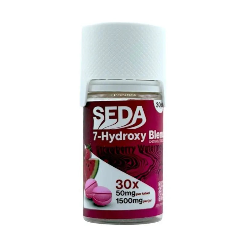 SEDA 7-HYDROXY BLEND CHEWABLE TABLETS 30CT 50MG PER TABLET - Smoke empire