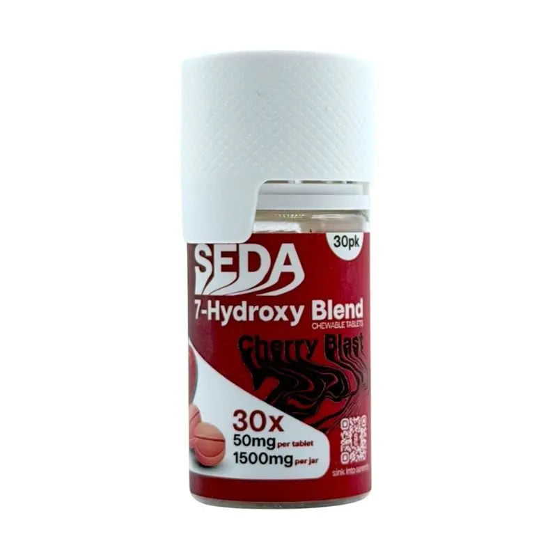 SEDA 7-HYDROXY BLEND CHEWABLE TABLETS 30CT 50MG PER TABLET - Smoke empire