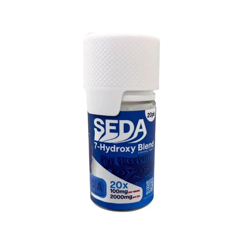 SEDA 7-HYDROXYMITRAGYNINE CHEWABLE TABLETS 20CT 100MG PER TABLET - Smoke empire