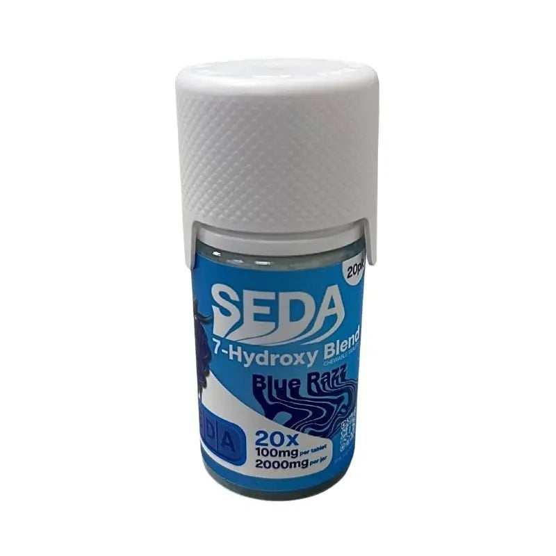 SEDA 7-HYDROXYMITRAGYNINE CHEWABLE TABLETS 20CT 100MG PER TABLET - Smoke empire