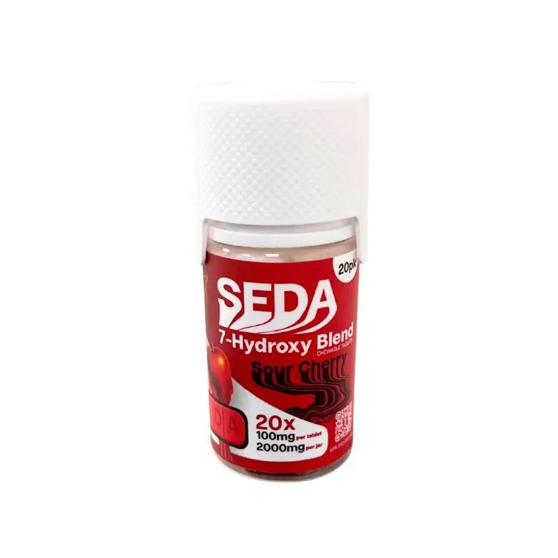 SEDA 7-HYDROXYMITRAGYNINE CHEWABLE TABLETS 20CT 100MG PER TABLET - Smoke empire
