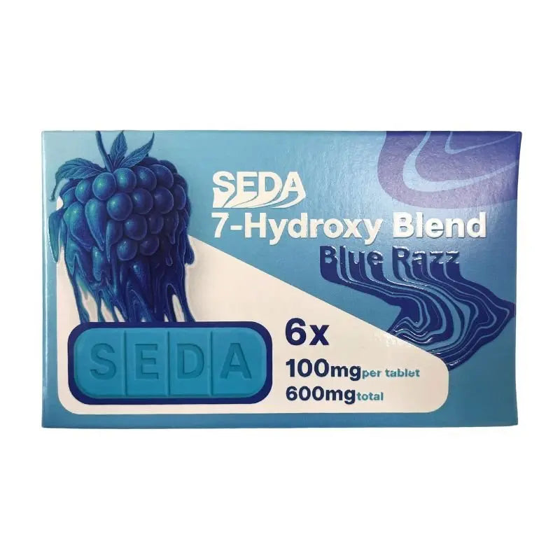 SEDA BARS 7-HYDROXYMITRAGYNINE CHEWABLE TABLETS 6CT 100MG PER TABLET - Smoke empire